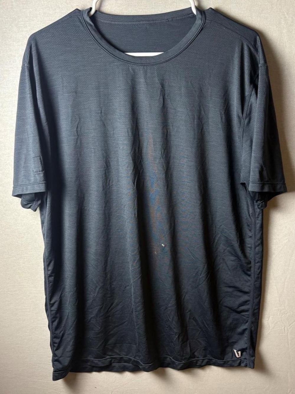 Vuori Mens Athletic Shirt Blue Size Xl
